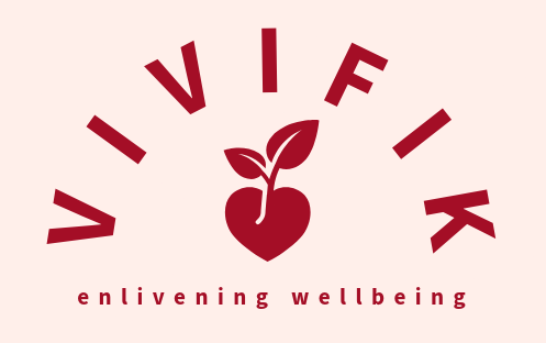 Vivifik logo – enlivening wellbeing - holistic coaching, meditation, transilience